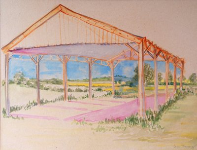 Through the Barn by Joan Thewsey